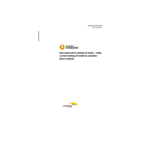 AS ISO 17643:2020