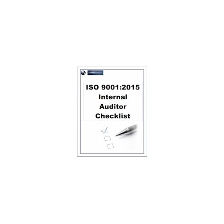 ISO 9001:2015 Internal Auditor Checklist