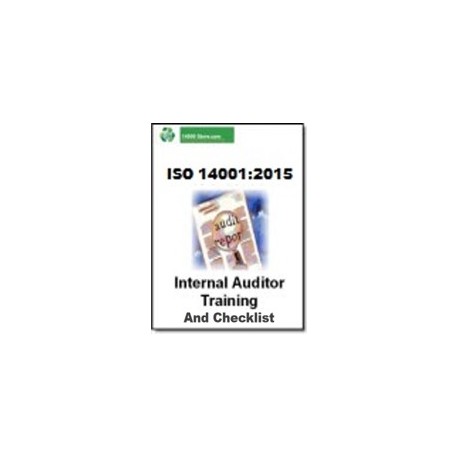 14001:2015 Internal Auditor Training &amp; Checklist Package