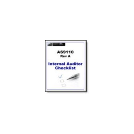 AS9110A Internal Auditor Checklist