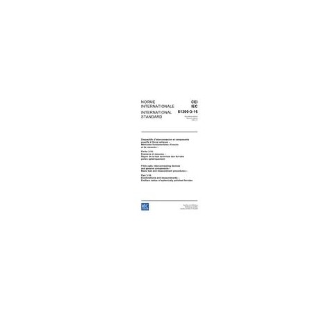 IEC 61300-3-16 Ed. 2.0 b:2003