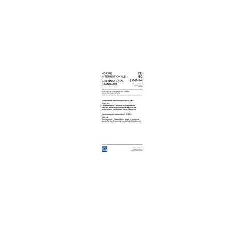 IEC 61000-2-4 Ed. 2.0 b:2002