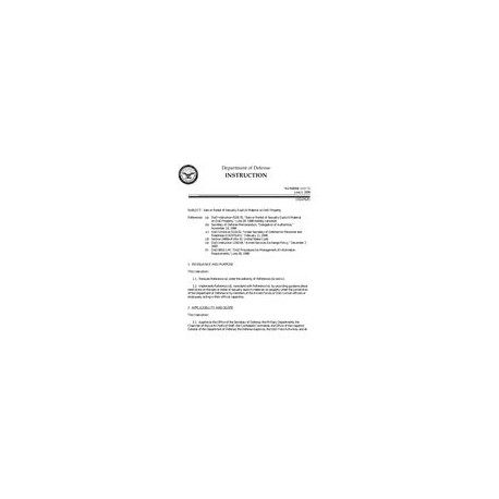 DOD DODI-4105.70