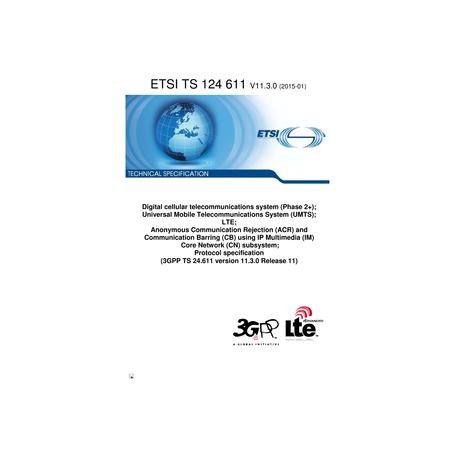 ETSI TS 124 611