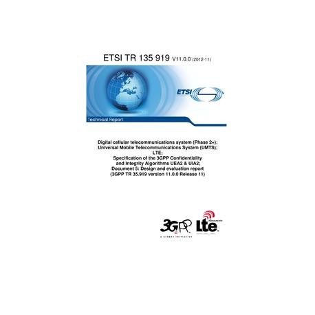 ETSI TR 135 919
